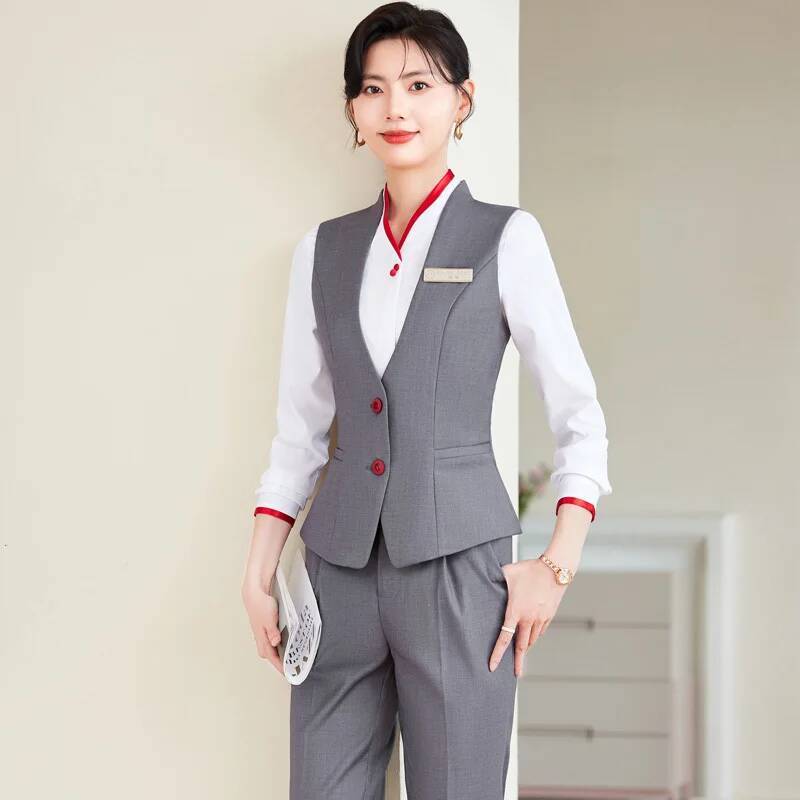 Women Formal Wear Pants - 플러스 사이즈 5XL 정장 바지 정장