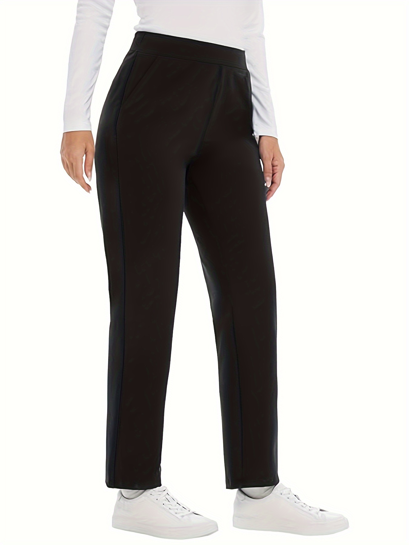 봄과 가을 새로운 여성 플러스 사이즈 비즈니스 정장 니 - Women Formal Wear Pants 리뷰 및 가격